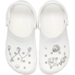 Jibbitz Crocs Silver and Pearl image-2