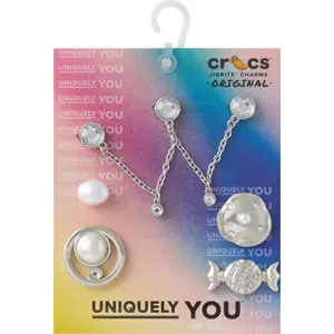 Jibbitz Crocs Silver and Pearl image-3