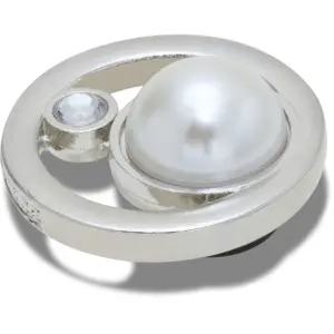 Jibbitz mit Perle Crocs Silver Ring image-1