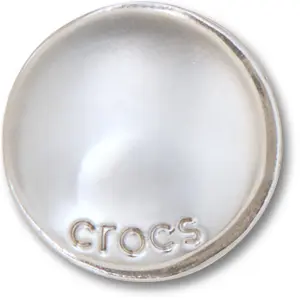Jibbitz Crocs Small Silver Circle Stud image-0