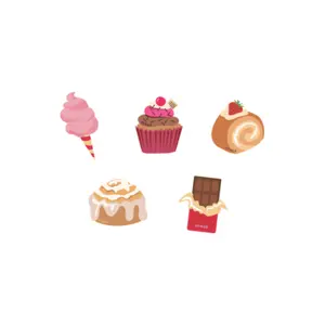 Jibbitz Crocs Sweet Treats (x5) image-0