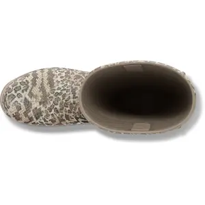 Botas de mujer con estampado de leopardo Crocs wellie image-4