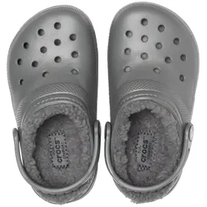Crocs enfant classic fuzz lined clog image-2