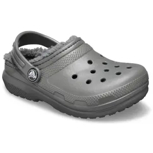 Crocs enfant classic fuzz lined clog image-4