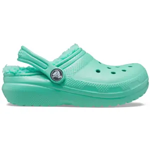 Crocs enfant classic fuzz lined clog image-0