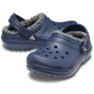 Crocs enfant classic fuzz lined clog image-1