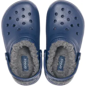 Crocs enfant classic fuzz lined clog image-2