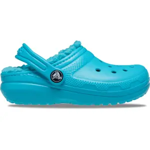 Crocs enfant classic fuzz lined clog image-0