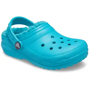 Crocs enfant classic fuzz lined clog image-3
