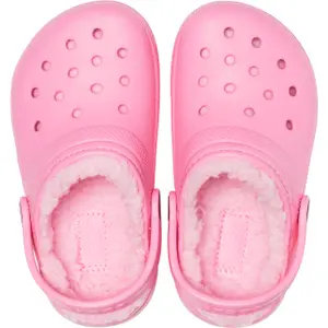 Crocs enfant classic fuzz lined clog image-2