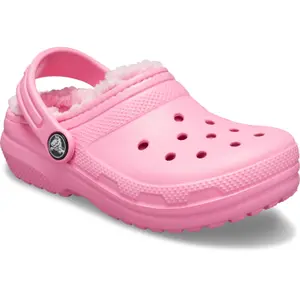 Crocs enfant classic fuzz lined clog image-4