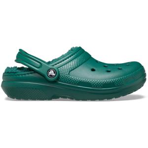 203591-302-zoccoli-classici-foderati-in-pelliccia-crocs-smeraldo