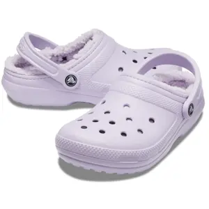 Crocs classic fuzz lined clog image-5