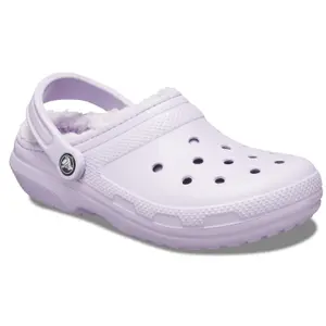 Crocs classic fuzz lined clog image-1