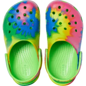 Crocs enfant classic tie dye graphic clog image-2