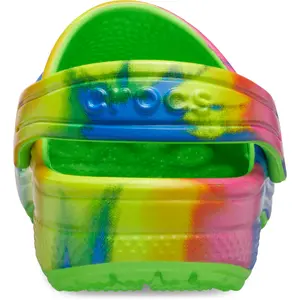 Crocs enfant classic tie dye graphic clog image-5