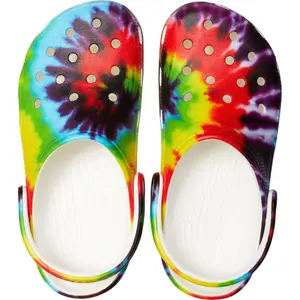 Crocs classic tie dye graphic clog image-2