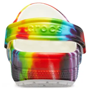 Crocs classic tie dye graphic clog image-5