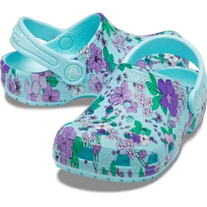 Crocs enfant preschool classic floral clog image-2