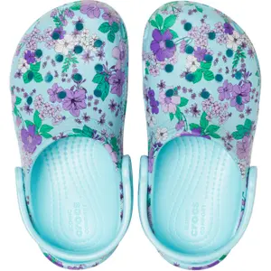 Crocs enfant preschool classic floral clog image-4