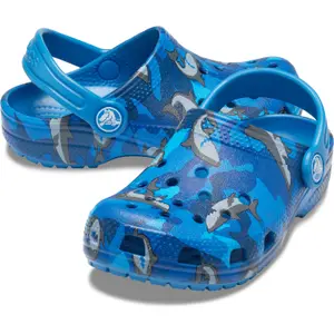 Crocs enfant classic shark clog image-5