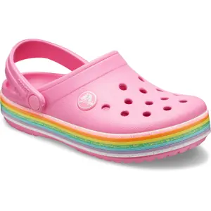 Crocs enfant crocband rainbow glitter clog image-4