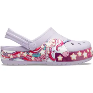 Crocs enfant FunLab unicorn band clog image-0