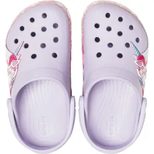 Crocs enfant FunLab unicorn band clog image-2