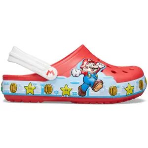 Children's sandals Crocs Fun Lab super mario lights flame image-0