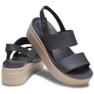 Women's sandals Crocs brooklyn low wedge image-2