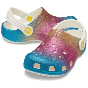 Crocs enfant classic ombre glitter clog image-1