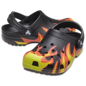 Crocs enfant Classic Flame Broiled Clog image-1