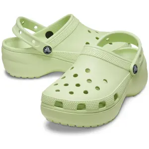 Zuecos clásicos de plataforma para mujer Crocs image-2