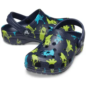 Crocs enfant Classic Monster Print Clog image-2