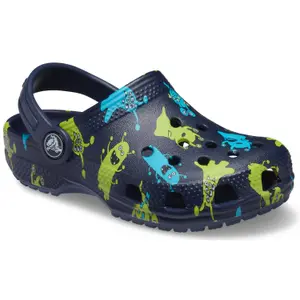 Crocs enfant Classic Monster Print Clog image-1