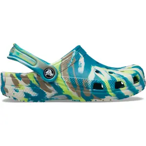 Baby clogs Crocs Classic Marbled image-0