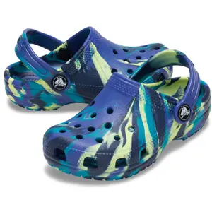 Tamancos de bebé Crocs Classic Marbled T image-5