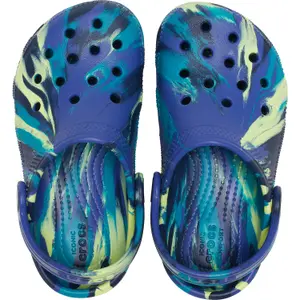 Tamancos de bebé Crocs Classic Marbled T image-3
