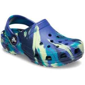 Tamancos de bebé Crocs Classic Marbled T image-1