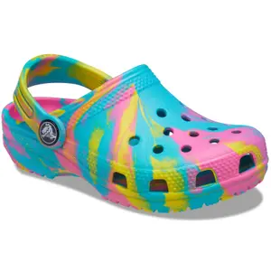 Marbled clogs classic baby Crocs T image-5