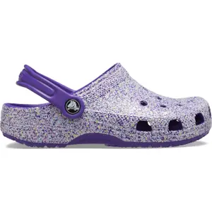 Sequined baby clogs Crocs Classic T image-0