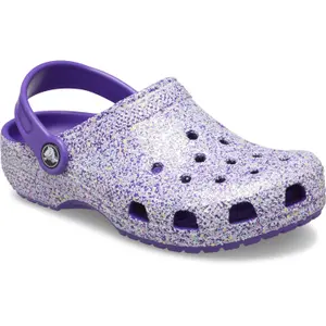 Sequined baby clogs Crocs Classic T image-1
