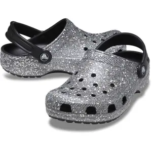 Sequined baby clogs Crocs Classic T image-1