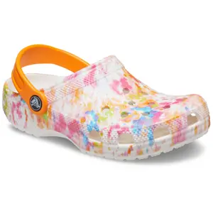 Klassischer grafischer Sabot Kind Crocs Tiedye image-1