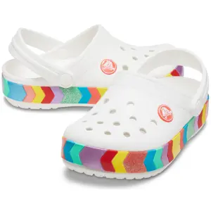 Crocs enfant Crocband Chevron Beaded Clog image-1