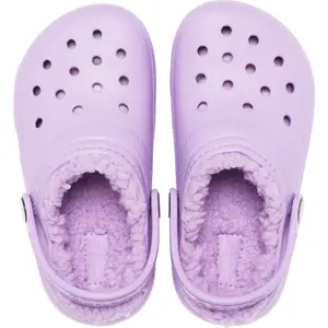 Zuecos para niños Crocs Classic Lined image-4