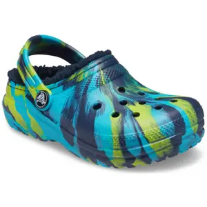 Crocs enfant Classic Lined Marbled Clog image-4
