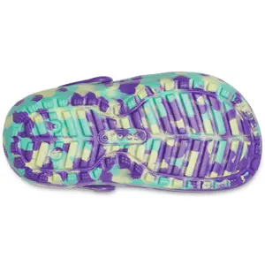 Crocs enfant Classic Lined Marbled Clog image-3