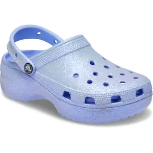 Tamancos para mulheres Crocs Classic Platform Glitter image-1