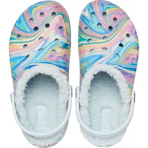 Clogs lined printed child Crocs Baya image-4